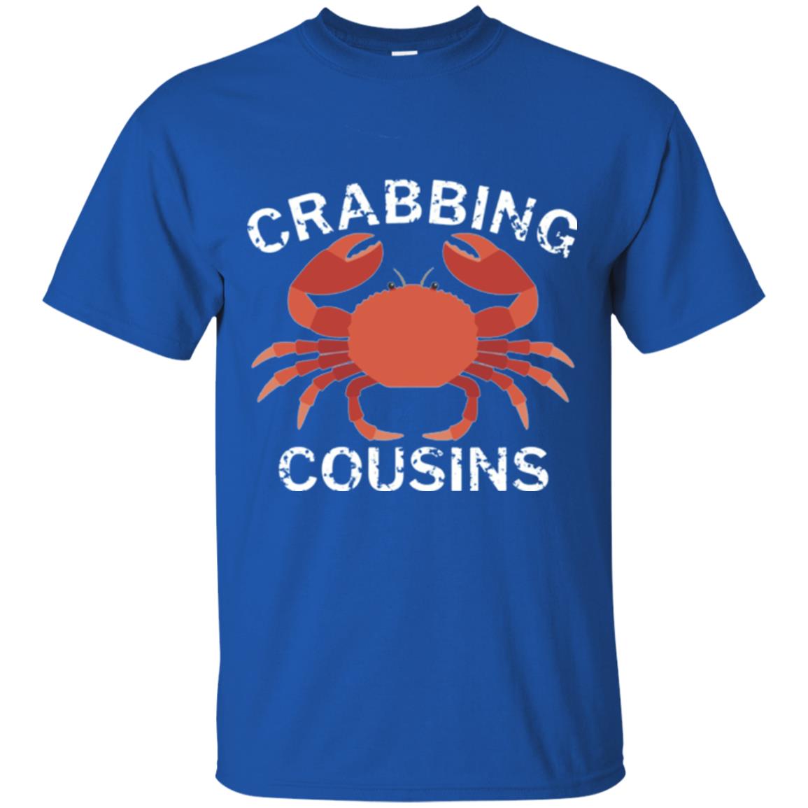 Fishing Lovers T-shirt Crabbing Cousins Royal
