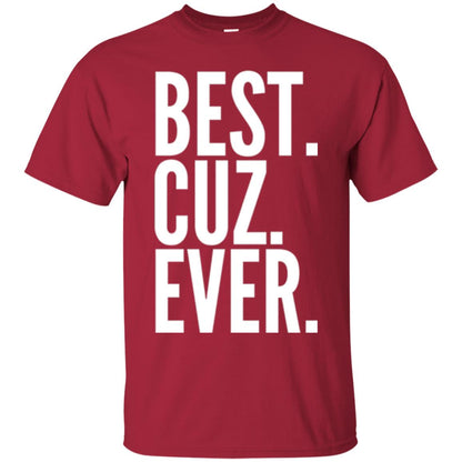 Cousin T-shirt Best Cuz Ever Cardinal
