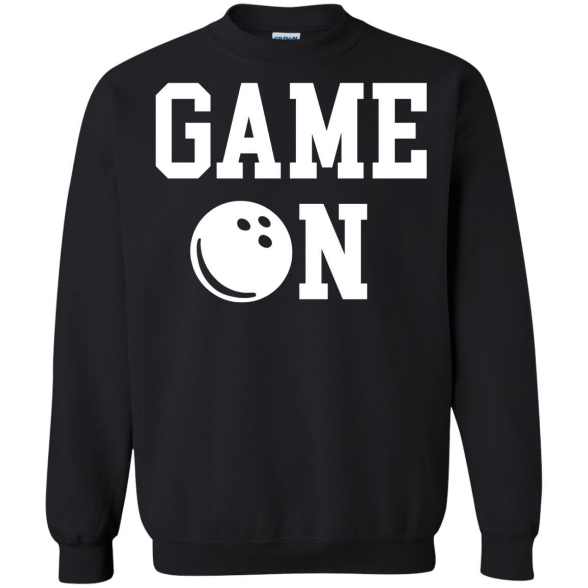 Bowler T-shirt Game On Bowling T-shirt Black