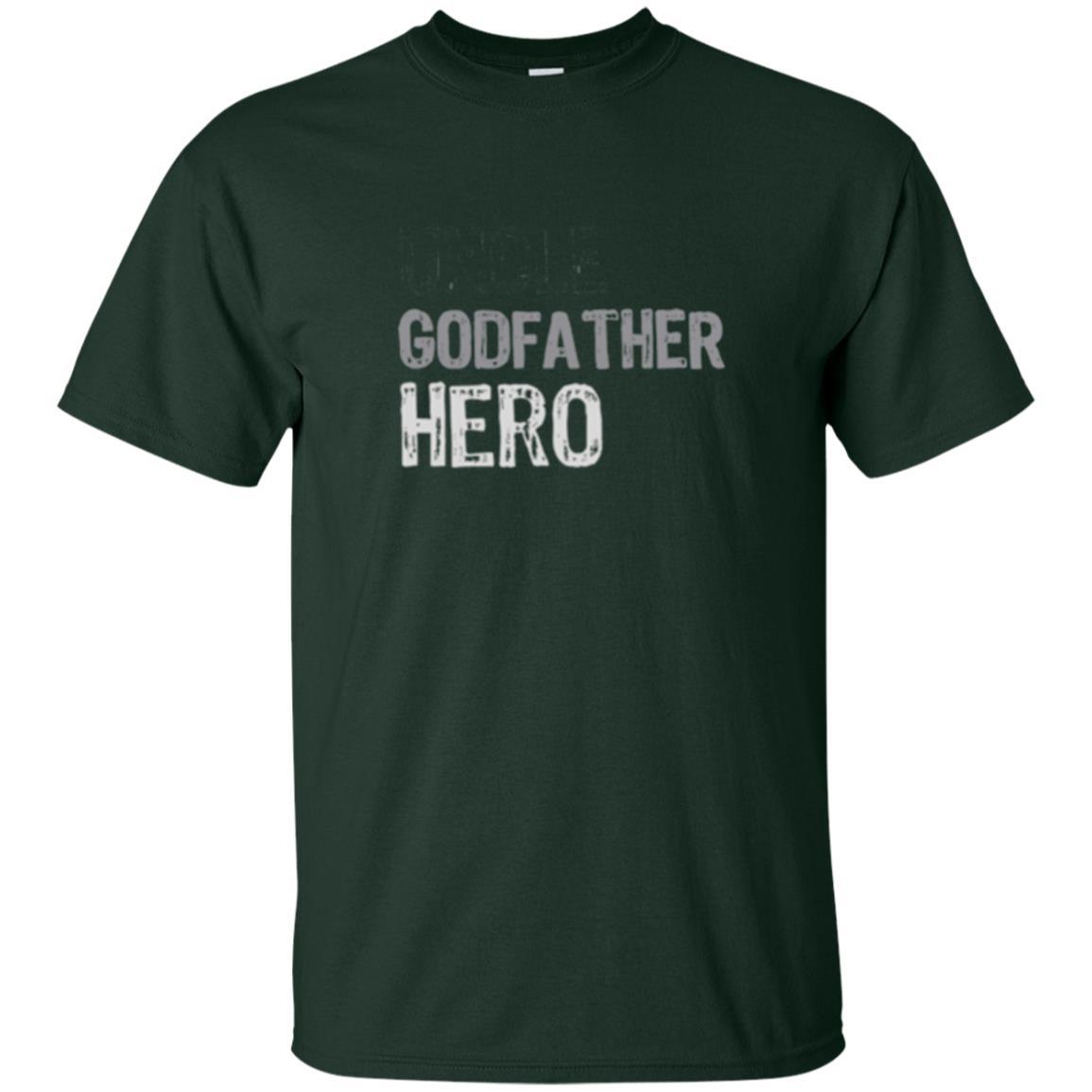 Daddy T-shirt Uncle Godfather Hero T-shirt Forest Green