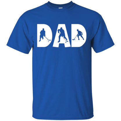 Daddy T-shirt Hockey Lover Royal