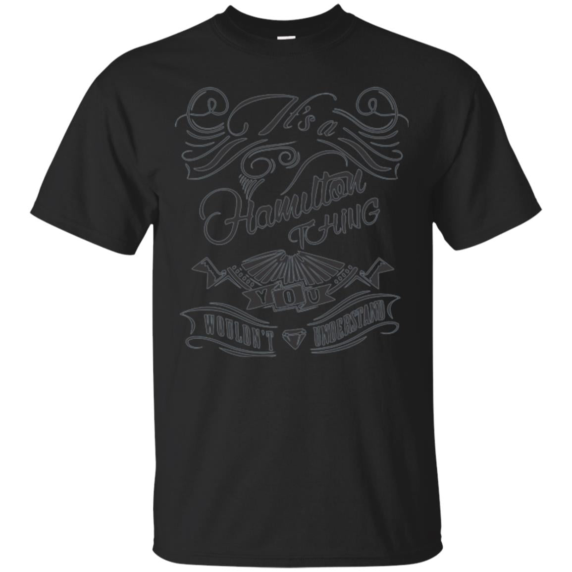 Musican T-shirt It_s A Hamilton Thing Black