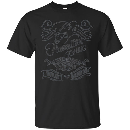 Musican T-shirt It_s A Hamilton Thing Black