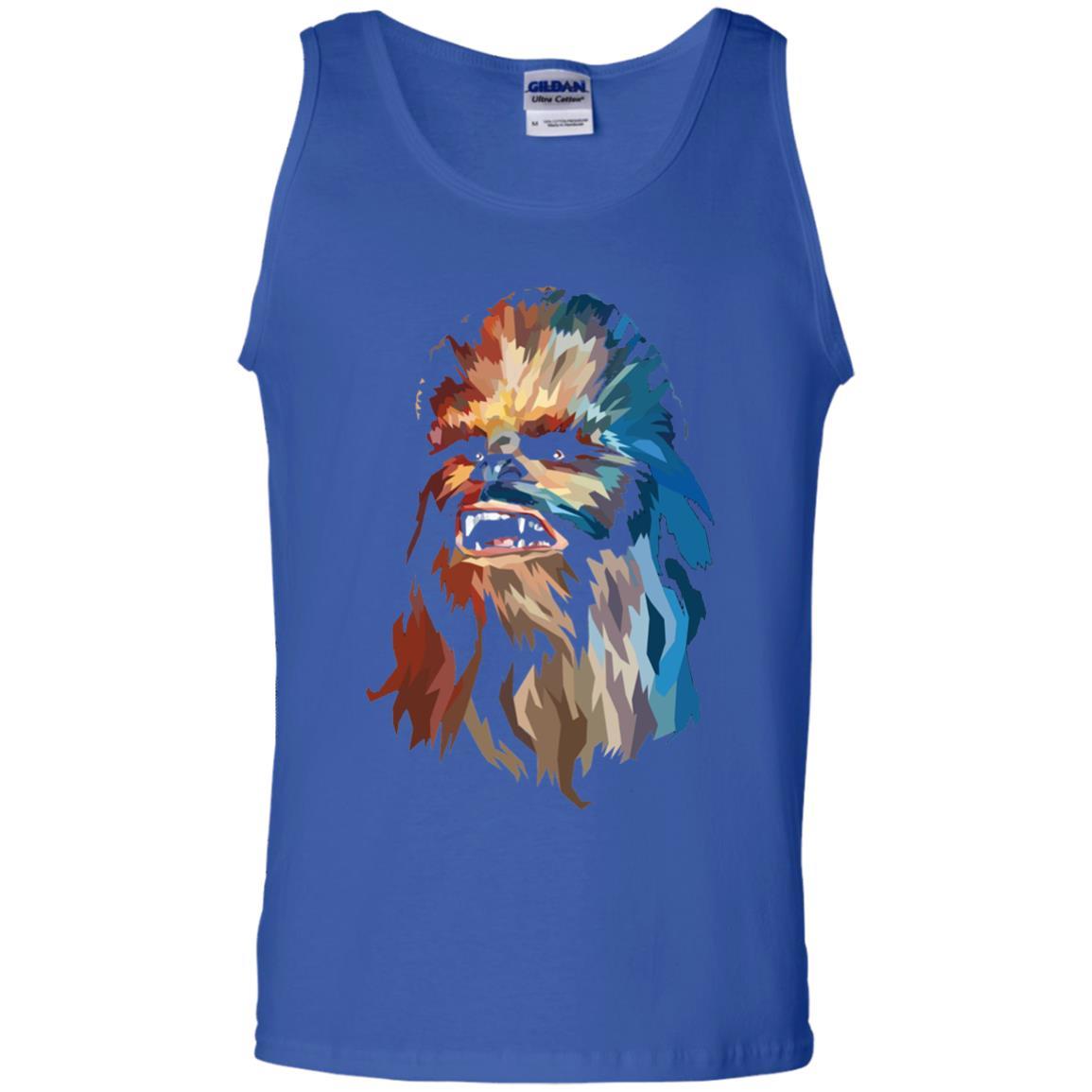 Chewbacca Art T-shirt Royal