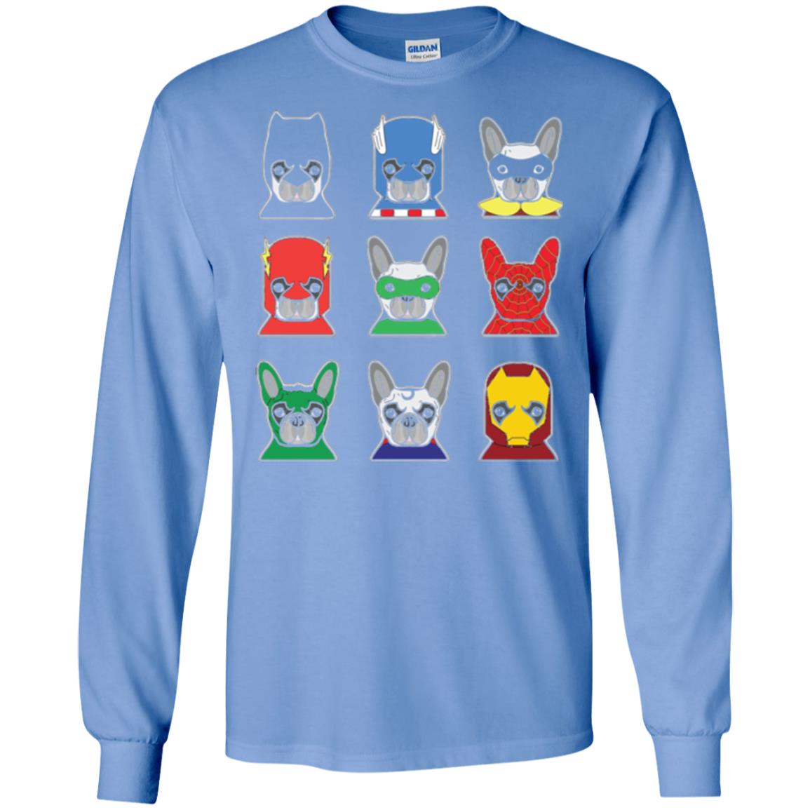 Dog Lover T Shirt Bulldog Bulldogs Heroes Carolina Blue