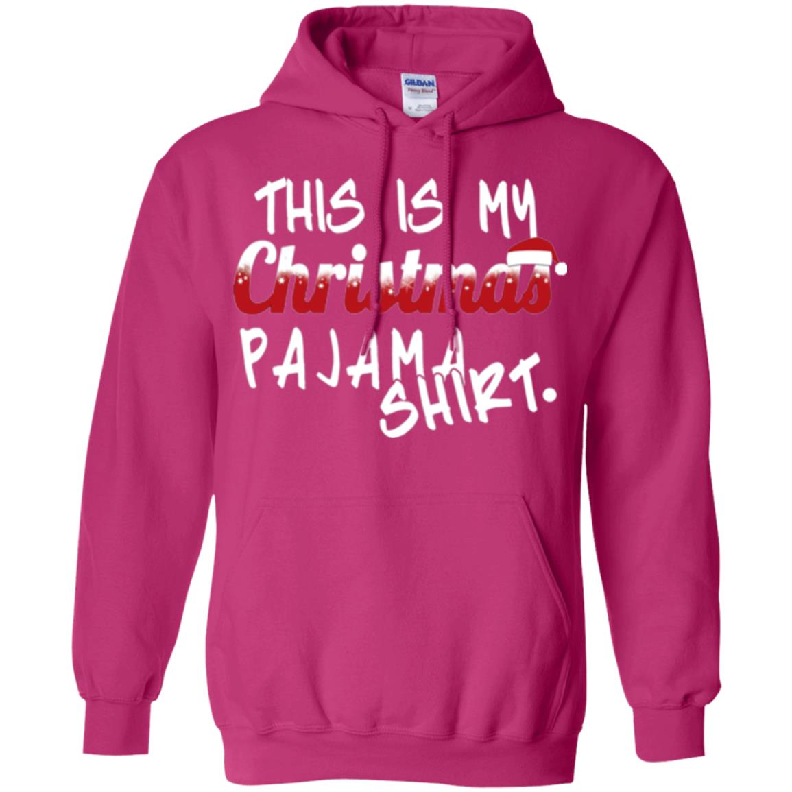 Christmas T-shirt This Is My Christmas Pajama Shirt Heliconia