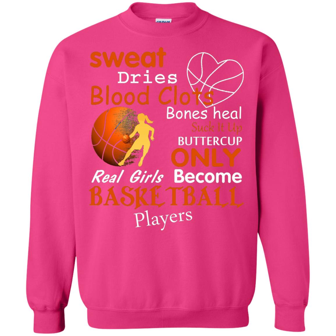 Basketball Shirt Real Girls Become Basketball Players Heliconia