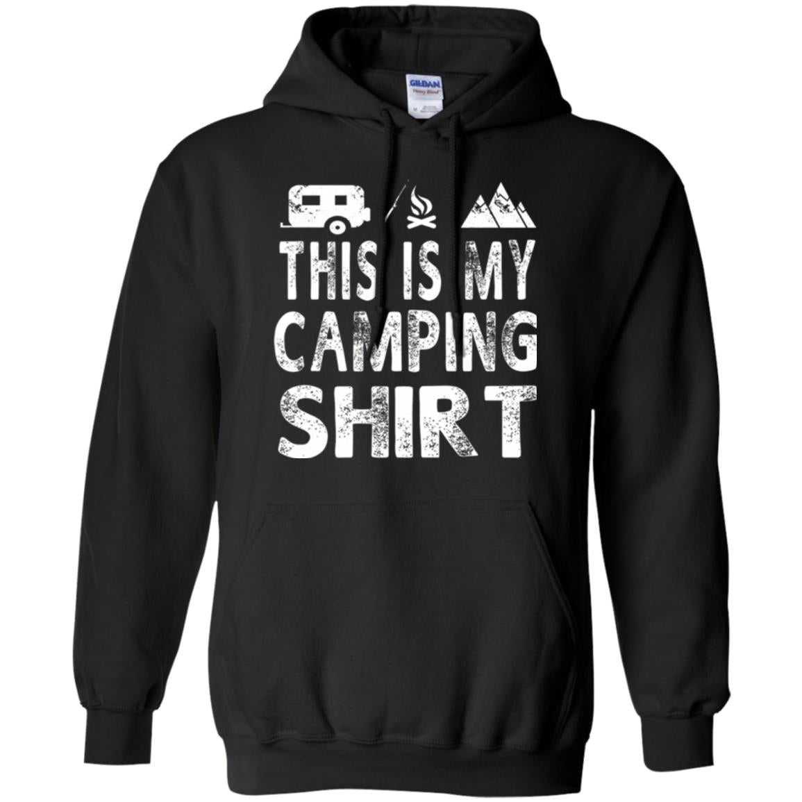 Funny Camper Gift T-shirt This Is My Camping Shirt