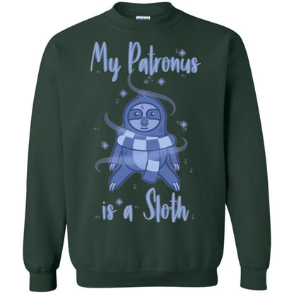 Film T-shirt My Patronus Is A Sloth T-shirt Forest Green