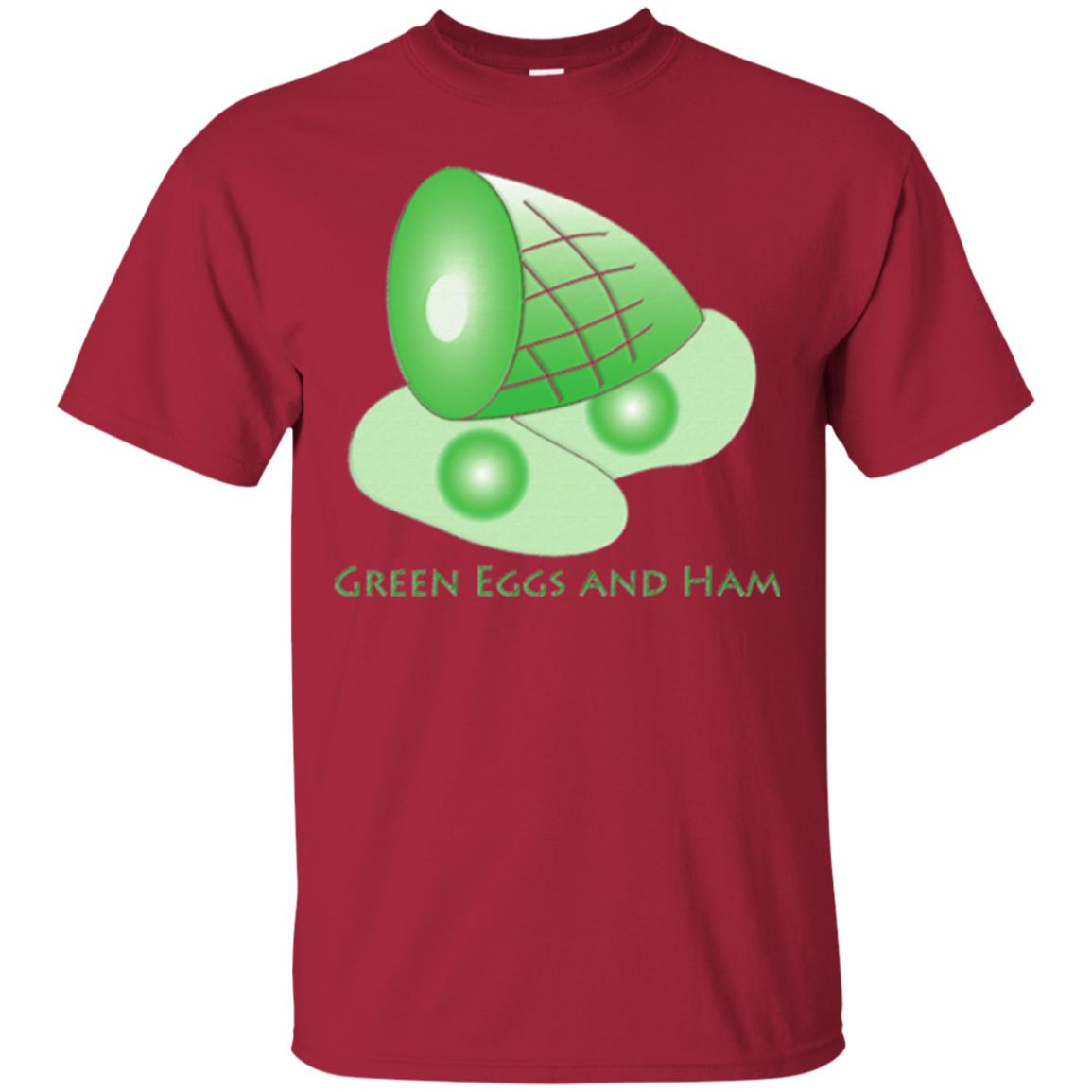 Green Eggs And Ham T-shirt Cardinal