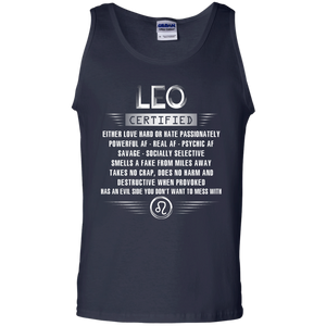 Leo Certified Either Love Hard Or Hate Passionately Powerful Af T-shirt