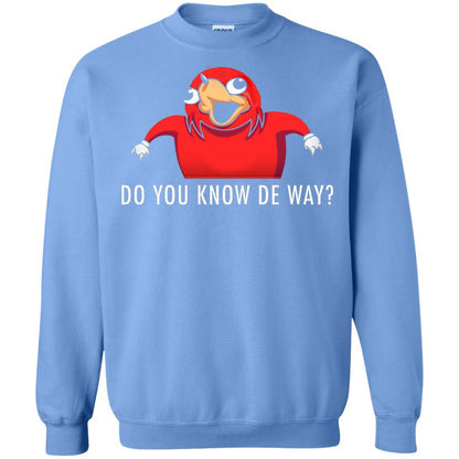 Do You Know De Way T-shirt Carolina Blue
