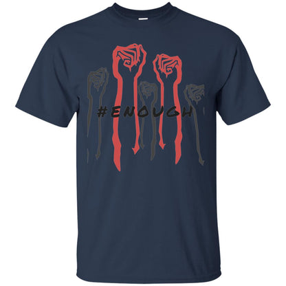 Hash Tag Enough Gun Control Shirt Navy