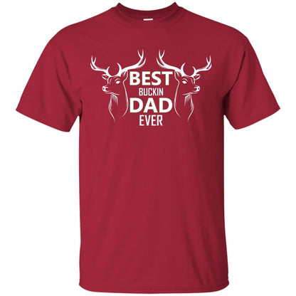 Best Buckin_ Dad Ever Daddy Shirt For Father_s Day Cardinal