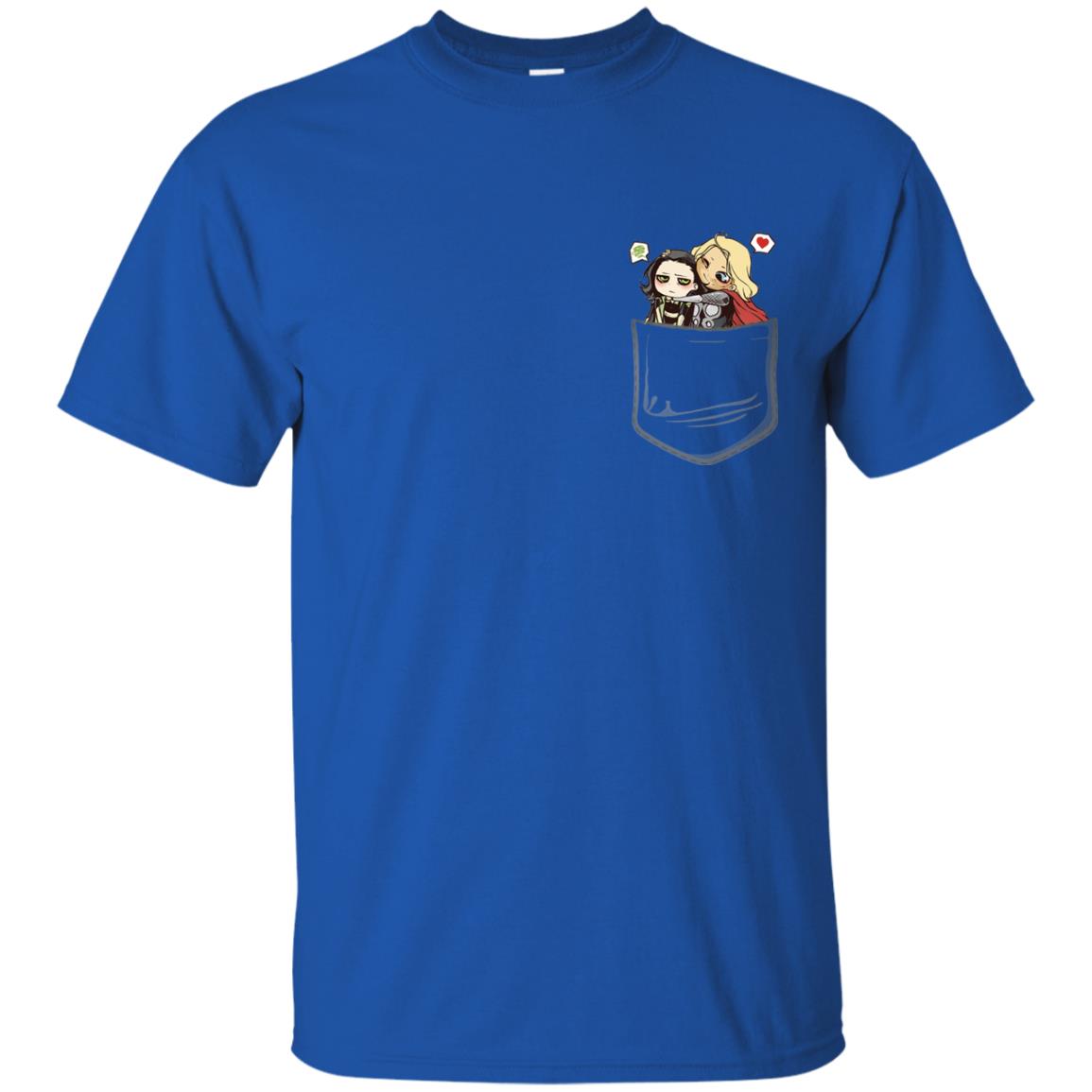 Thornloki In Pocket Movie Shirt Royal