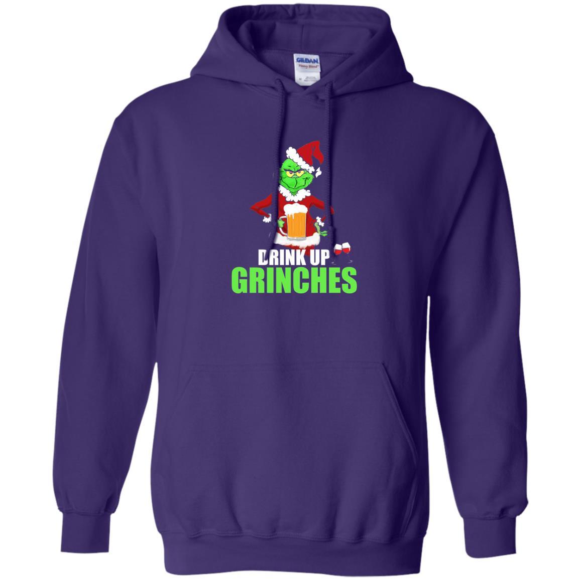 Christmas T-shirt Drink Up Grinches Purple
