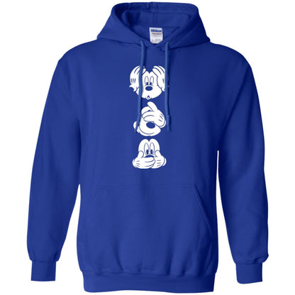 Cartoon T-shirt Disney Mickey Mouses Graphic Royal