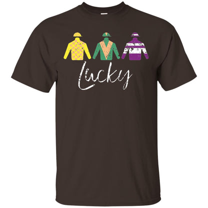 Derby Jockey Shirt Lucky Derby Apparel Derby Dark Chocolate