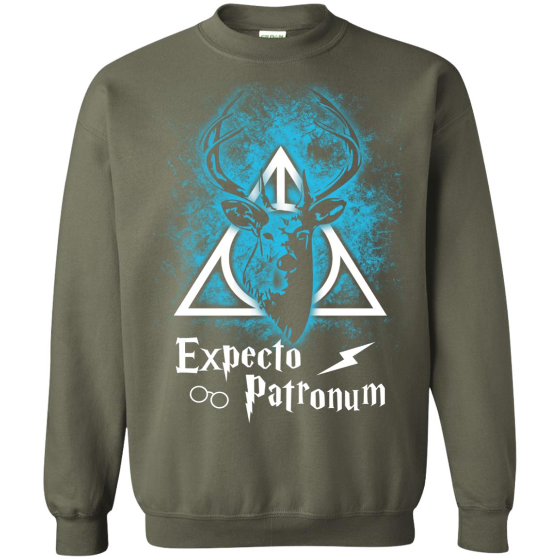 Expecto Patronum Harry Potter Fan T-shirtG180 Gildan Crewneck Pullover Sweatshirt 8 oz.