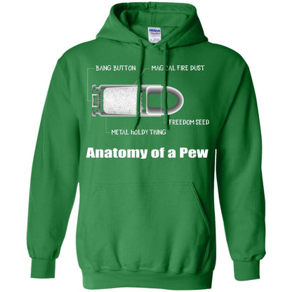 Bullet T-shirt The Anatomy Of A Pew Irish Green