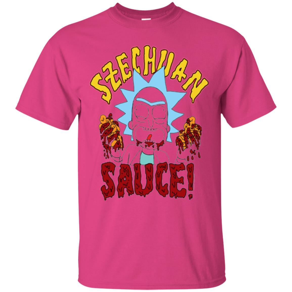 Film T-shirt Szechuan Sauce T-shirt Heliconia