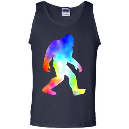 Bigfoot Sasquatch Neon T-shirt Navy