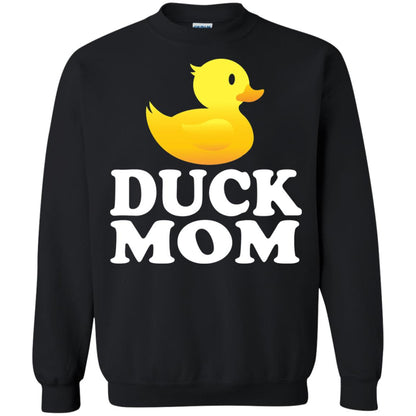 Duck Mom Funny Bird Lover T-shirt Black