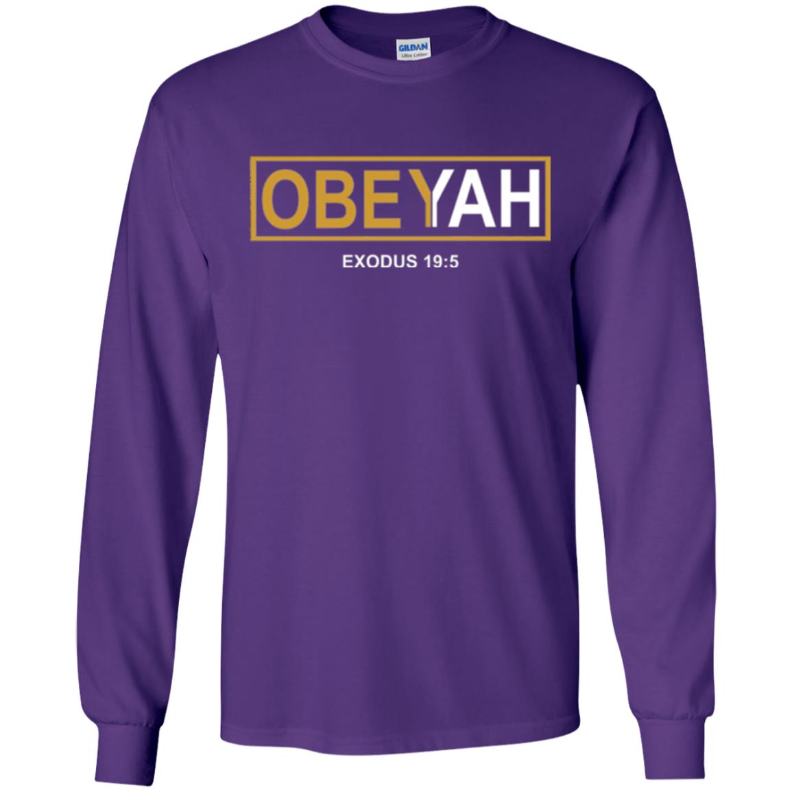 Yahweh Yahshua Yeshua Torah Hebrew Roots Movement T-shirt Purple