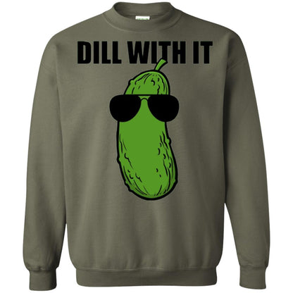 Cucumber T-shirt Dill With It Military Green