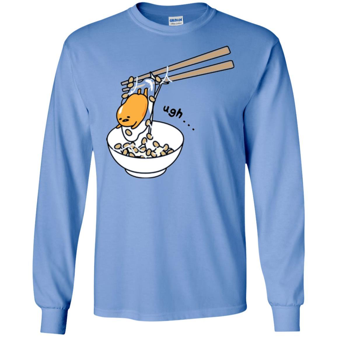 Film T-shirt Gudetama Chopsticks Carolina Blue