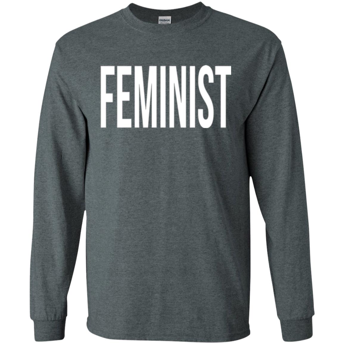 Feminist T-shirt Dark Heather