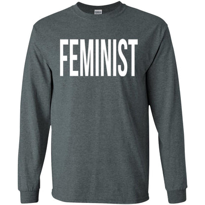 Feminist T-shirt Dark Heather
