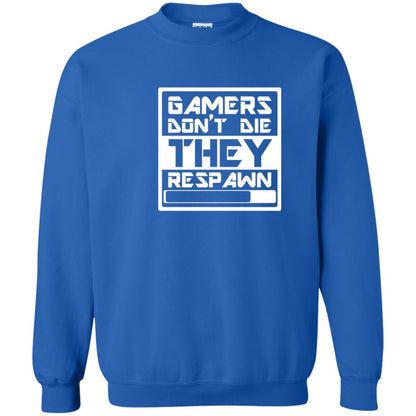 Video Gamer Shirt Don_t Die They Respawn Royal