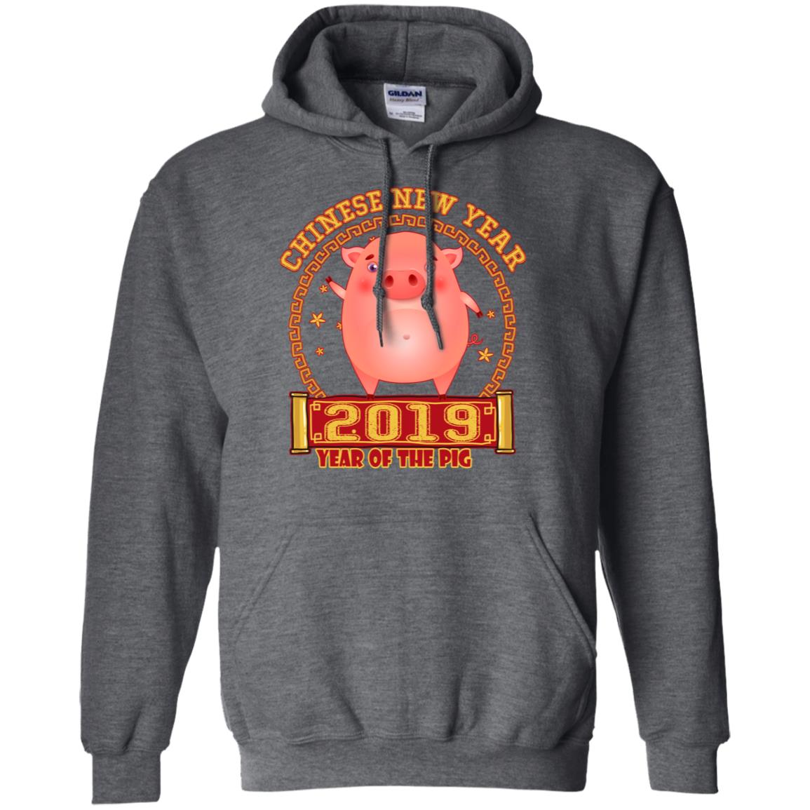 Chinese New Year Year 2019 Of The Pig Shirt Dark Heather
