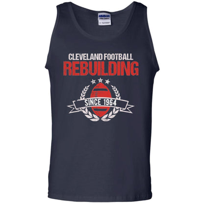 Brithday T-shirt Cleveland Football Rebuilding Since 1964 Navy