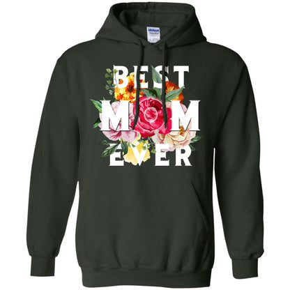 Best Mom Ever Mommy Shirt Forest Green