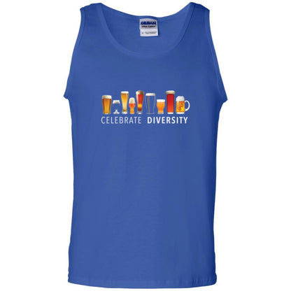 Beer Lover T-shirt Celebrate Diversity Royal
