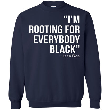 I_m Rooting For Everybody Black T-shirt Navy