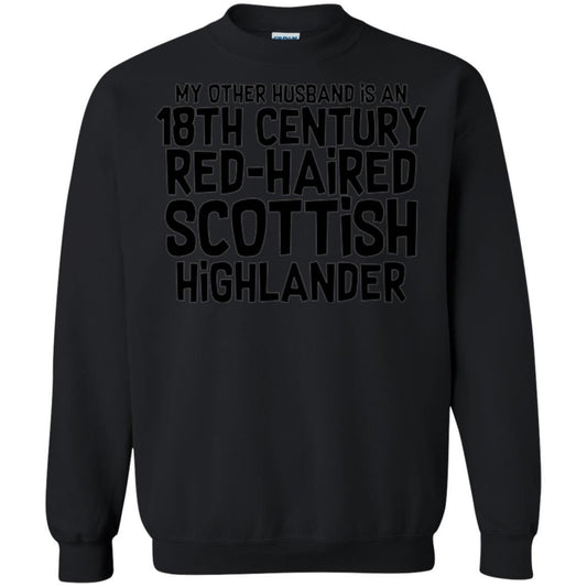 Wife T-shirt My Other Husband Is An 18th Century Red-haired Black