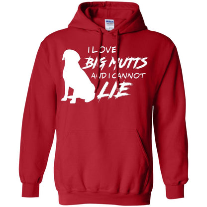 Dog Lover T-shirt I Love Big Mutts And I Cannot Lie Red