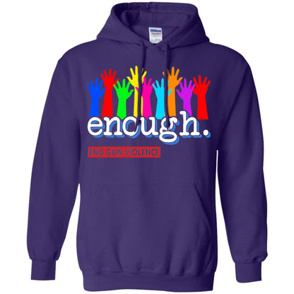 End Gun Violence Enough Gun Control T-shirt Purple