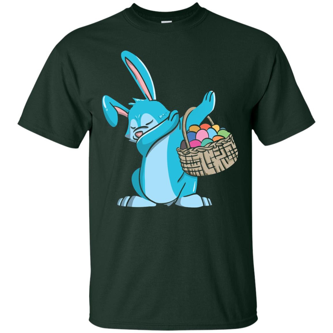 Easter Bunny Dab Easter Shirt Forest
