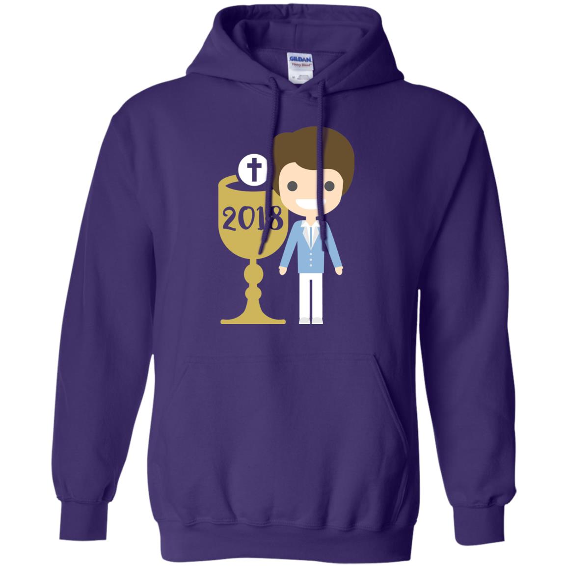 First Communion 2018 1st Holy Communion Shirt Purple