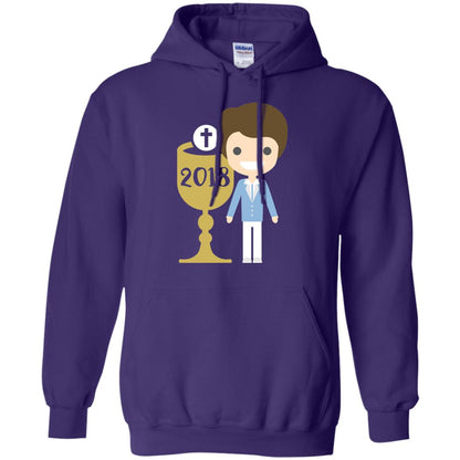 First Communion 2018 1st Holy Communion Shirt Purple