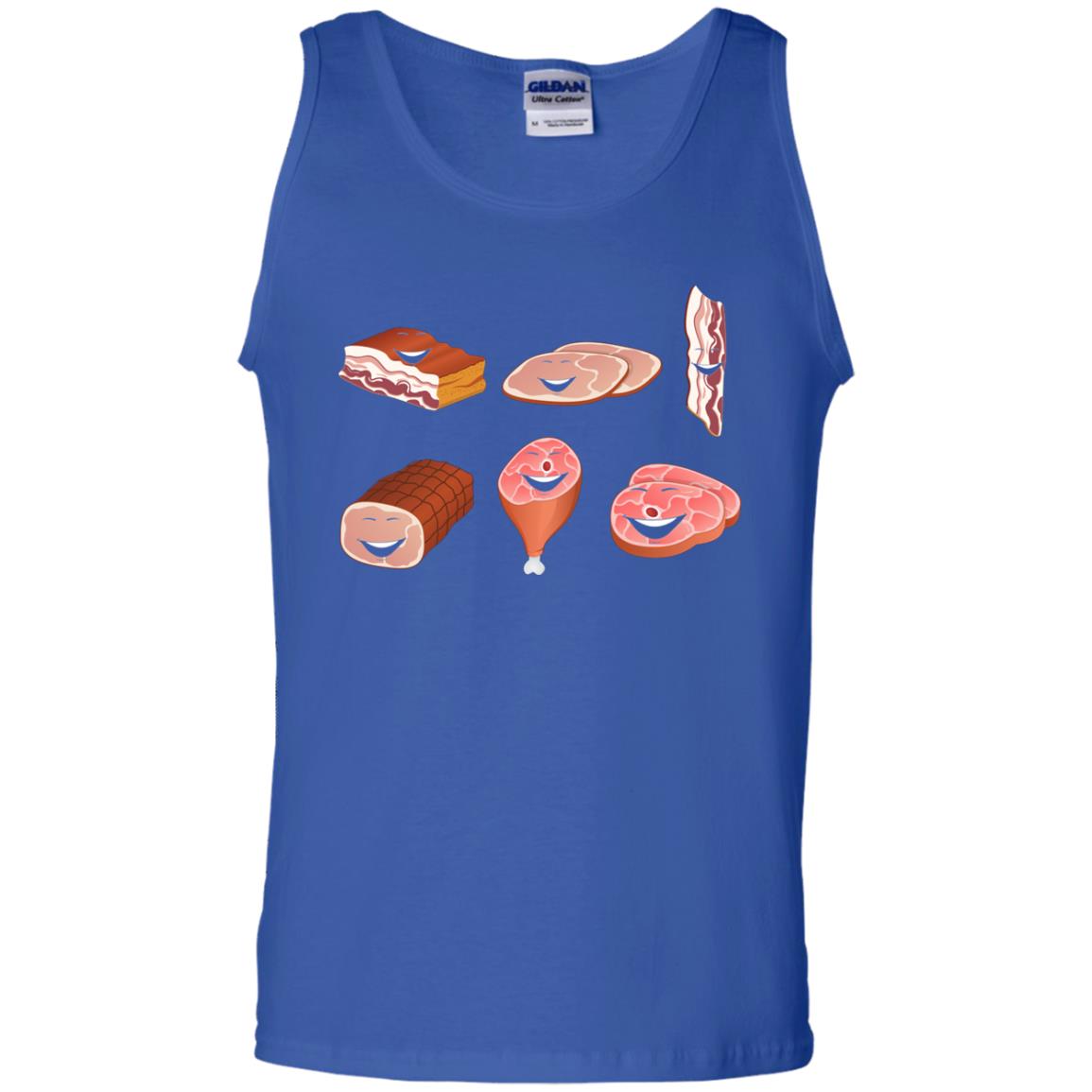 Funny Bbq T-shirt Meat Family Royal