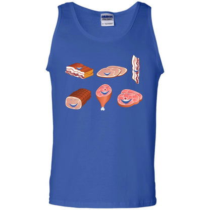 Funny Bbq T-shirt Meat Family Royal