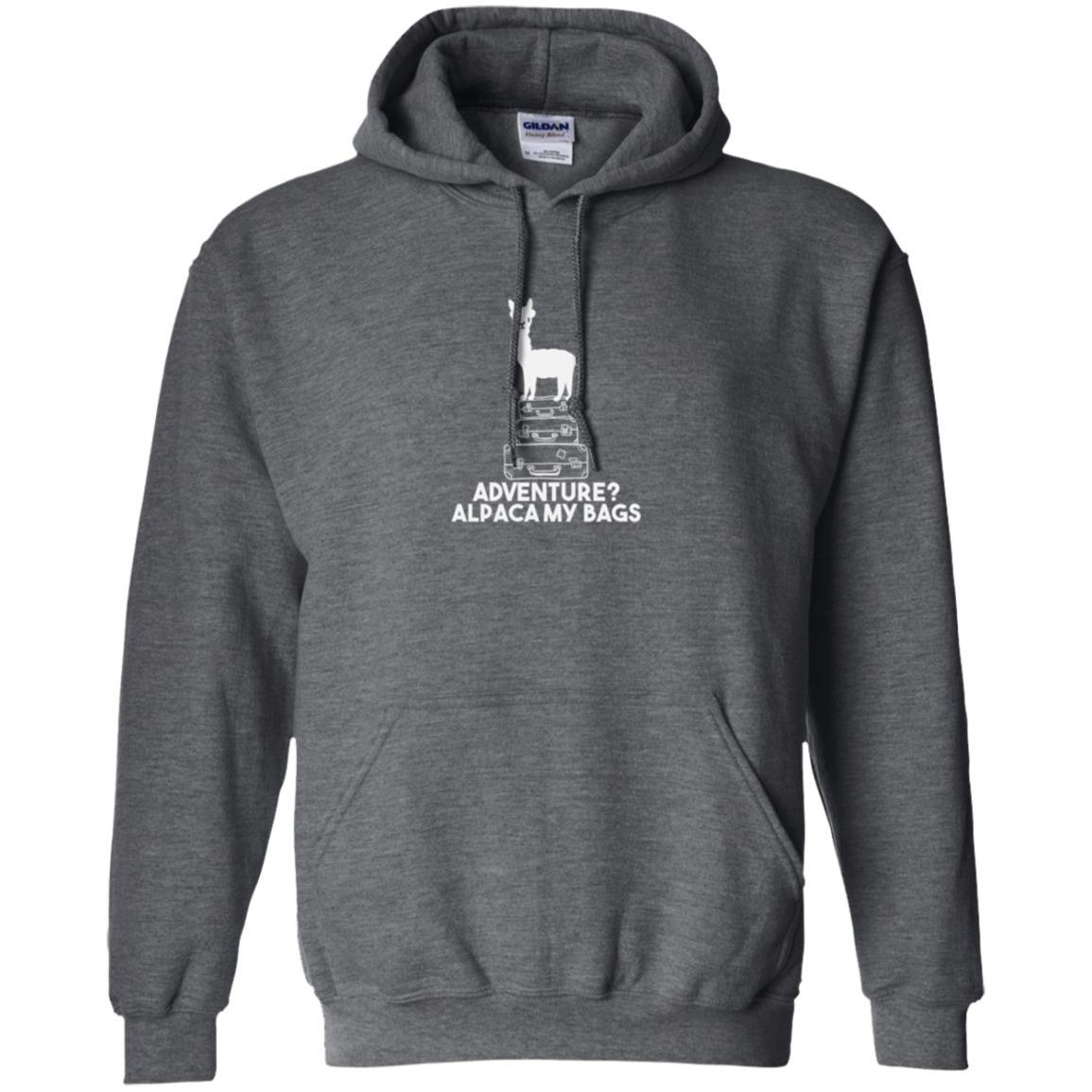 Alpaca Lover T-shirt Adventure Alpacamy My Bags Dark Heather