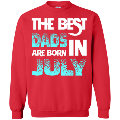 Daddy T-shirt The Best Dads Are Born In July Red