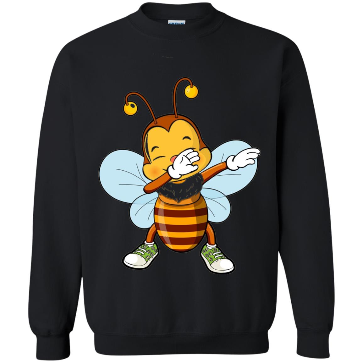 Dabbing Bee Dab Dancing Beekeeping Bee Lover T-shirt Black