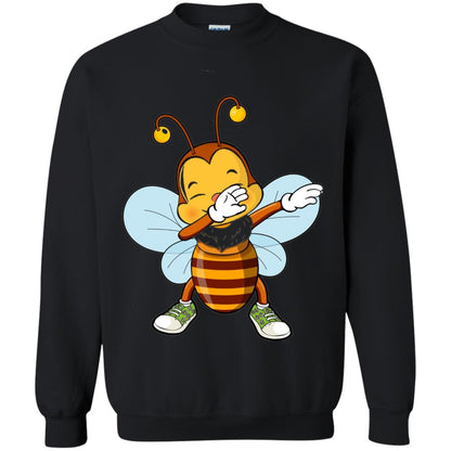 Dabbing Bee Dab Dancing Beekeeping Bee Lover T-shirt Black